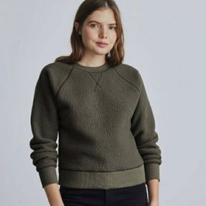 (#73) EVERLANE Renew Fleece Crewneck Sweatshirt